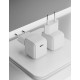 Сетевое зарядное устройство VLP G-Charge 45Вт USB-C, PD, QC, белый