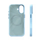Чехол защитный VLP Aster Pro Case с MagSafe для iPhone 17, голубой