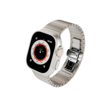 Ремешок "vlp" Titanium Band для Apple Watch 42/44/45/49, серый