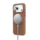 Чехол защитный VLP Aster Pro Case с MagSafe для iPhone 17 ProMax, мокка