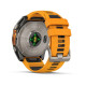 Часы Garmin Fenix 8 - 51 mm AMOLED Sapphire Titanium Spark Orange / Graphite