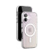 Чехол защитный VLP Pulse Case с MagSafe для iPhone 17, перламутровый