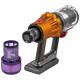 Вертикальный пылесос Dyson V12S Detect Slim Submarine yellow/nickel