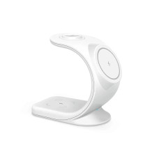 Беспроводное зарядное устройство "vlp" Powerstand 3in1 для Apple, белое