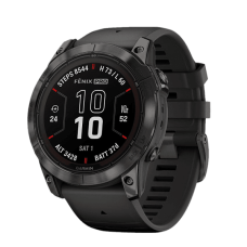 Часы Garmin Fenix 7X Pro - Sapphire Solar Carbon Gray DLC Titanium