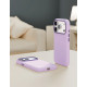 Чехол защитный VLP Aster Pro Case с MagSafe для iPhone 17 Pro, лавандовый