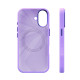 Чехол защитный VLP Aster Pro Case с MagSafe для iPhone 17, лавандовый