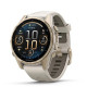 Часы Garmin Fenix 8 - 43 mm AMOLED Sapphire Soft Gold Fog Gray / Dark Sandstone