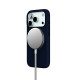 Чехол защитный VLP Aster Pro Case с MagSafe для iPhone 17 ProMax, темно-синий
