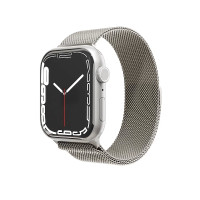 Ремешок из нержавеющей стали "vlp" для Apple Watch 42/44/45, шампань