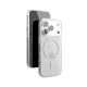 Чехол защитный VLP Puro Case с MagSafe для iPhone 17 Pro, прозрачный