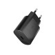Сетевое зарядное устройство "vlp" 25Вт USB-C, PD, PPS, черный