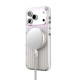 Чехол защитный VLP Pulse Case с MagSafe для iPhone 17 ProMax, перламутровый