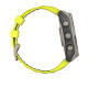 Часы Garmin Fenix 8 - 51 mm Solar Sapphire Titanium Amp Yellow / Graphite