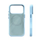 Чехол защитный VLP Aster Pro Case с MagSafe для iPhone 17 Pro, голубой