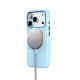 Чехол защитный VLP Aster Pro Case с MagSafe для iPhone 17 Pro, голубой